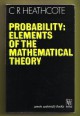 Probability. Elements of the Mathematical Theory