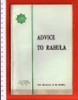 Advice to Rahula. Four Discourses of the Buddha Addressed to His Son