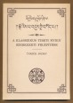 A klasszikus tibeti nyelv szerkezeti felépítése