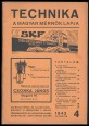 Technika. A magyar mérnök lapja. 23.. évfolyam 4. szám, 1942