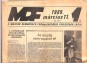 MDF. A Magyar Demokrata Fórum országos gyűlésének lapja. 1989. március 11.
