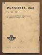 Pannonia - 250 T5 - T6 - T7 motorkerékpár használati és kezelési utasítása