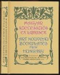 Magyar szecessziós ex librisek. Art Nouveau Bookplates from Hungary