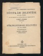 A magyarországi Symbolikus Nagypáholy főtitkári jelentése az 1946. évről ; Főkincstárnoki jelentés az 1946. évről