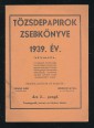 Tőzsdepapírok zsebkönyve 1939. év