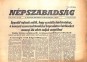 Népszabadság I. évfolyam. 18. szám, 1956. november 27.