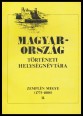 Magyarország történeti helységnévtára. Zemplén megye (1773-1808) II. kötet