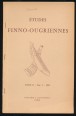 Études Finno-Ougriennes. Tome II., Fasc. 2. Chroniques
