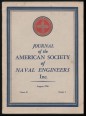 Journal of the American Society of Naval Engineers. Volume 68.. Number 3. August, 1956