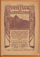 Turistaság és Alpinizmus. IX. évf. , 8. szám, 1919. február