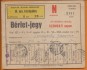 Bérlet-jegy az Operaházba az 1959-60. évadra