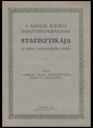 A magyar királyi dohányegyedáruság statisztikája az 1936/37. költségvetési évről
